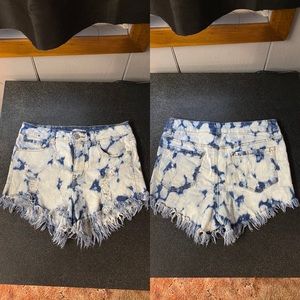 jean shorts